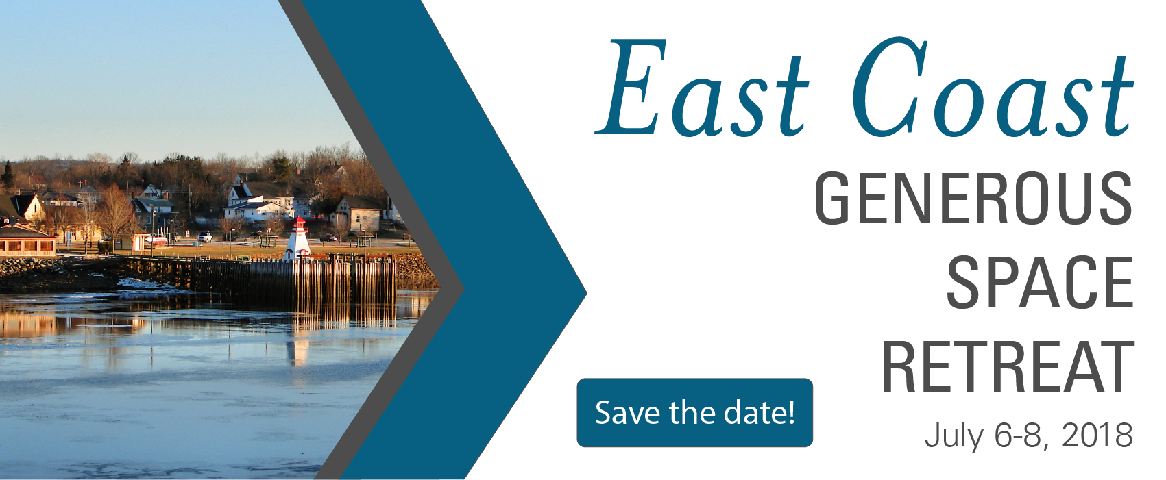 East Coast Generous Space Retreat Website Banner